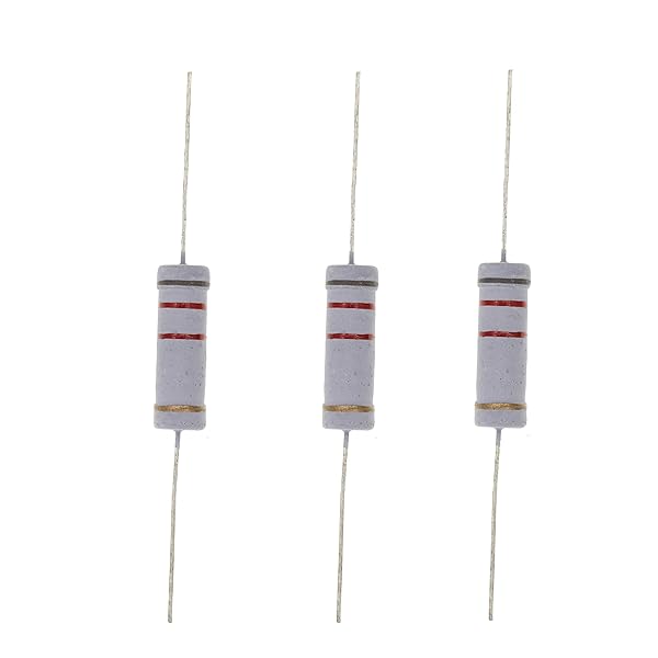 HUABAN 10PCS 5W 8K2 Ohm 5 Percent Metal Oxide Film Resistor for Reliable Performance and Precision