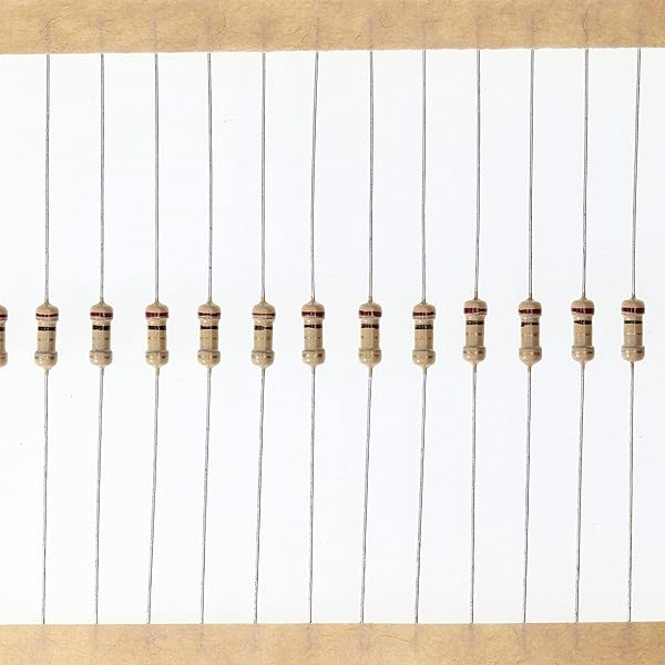 HUABAN 200 Pieces 0.25 Watts 1 4W 1R0 1.0 Ohm 5% Carbon Film Resistor