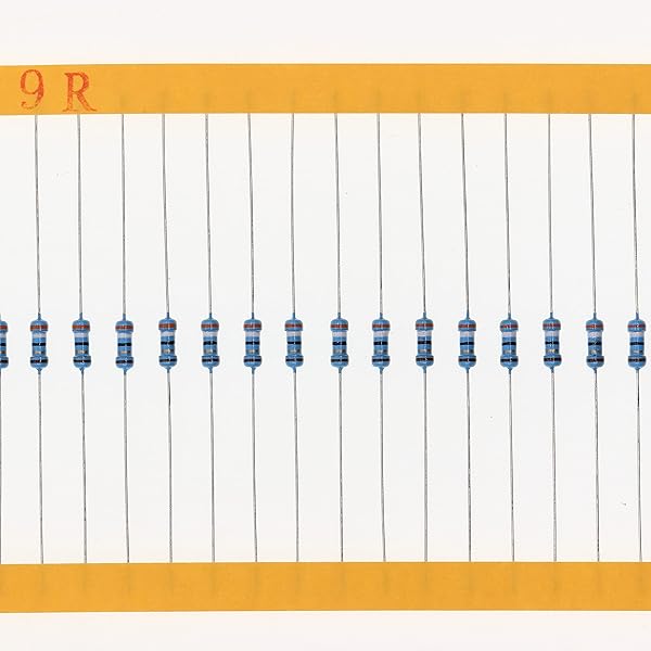 HUABAN 200 Pieces 0.25 Watts 1 4W 39R 39 Ohm 1% Metal Film Resistor