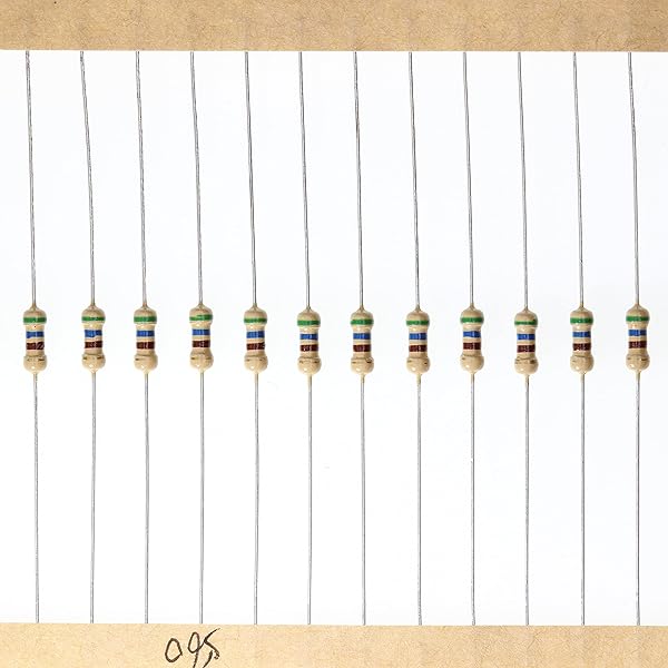 HUABAN 200 Pieces 0.25 Watts 1 4W 560R 560 Ohm 5% Carbon Film Resistor