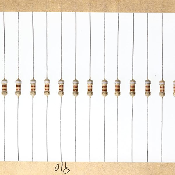 HUABAN 200 Pieces 0.25 Watts 1 4W 910R 910 Ohm 5% Carbon Film Resistor