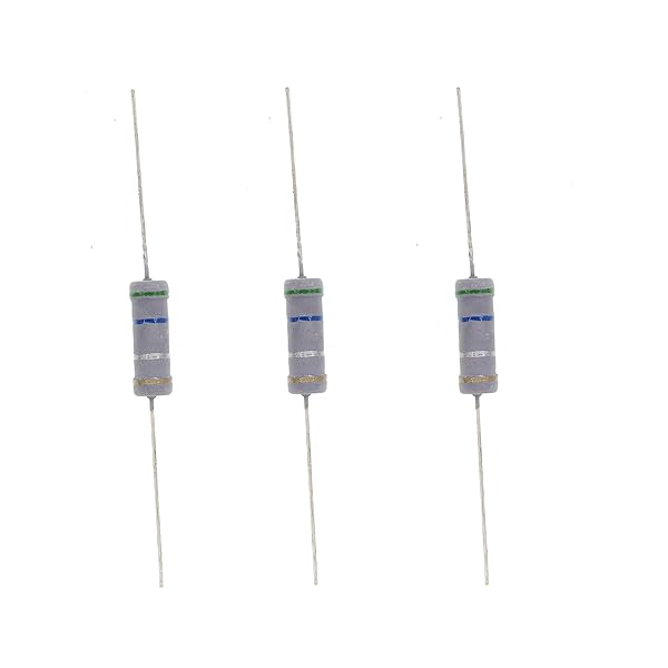 HUABAN 20PCS 3W 0.56 Ohm 5 Percent Metal Oxide Film Resistors for Reliable Performance