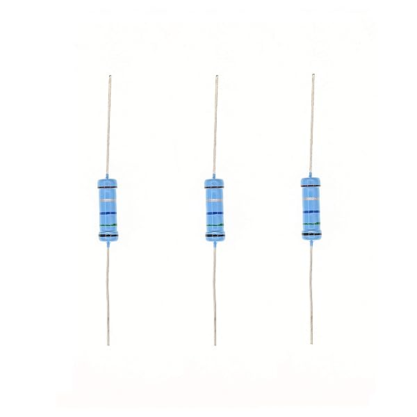 HUABAN 50PCS 2 Watts 0.56 Ohm 1% Metal Film Resistor for Reliable Performance and Precision
