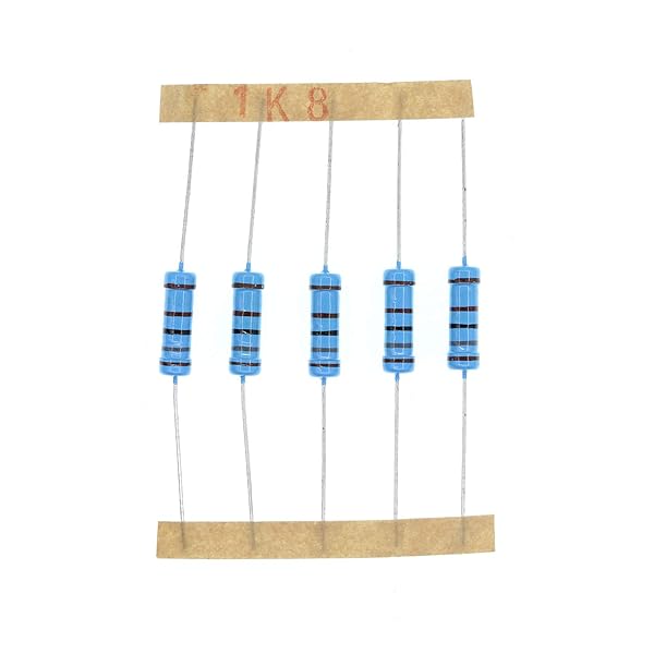 HUABAN 50PCS 2 Watts 2W 1K8 Ohm 1 Percent Metal Film Resistor High Quality Electronic Components