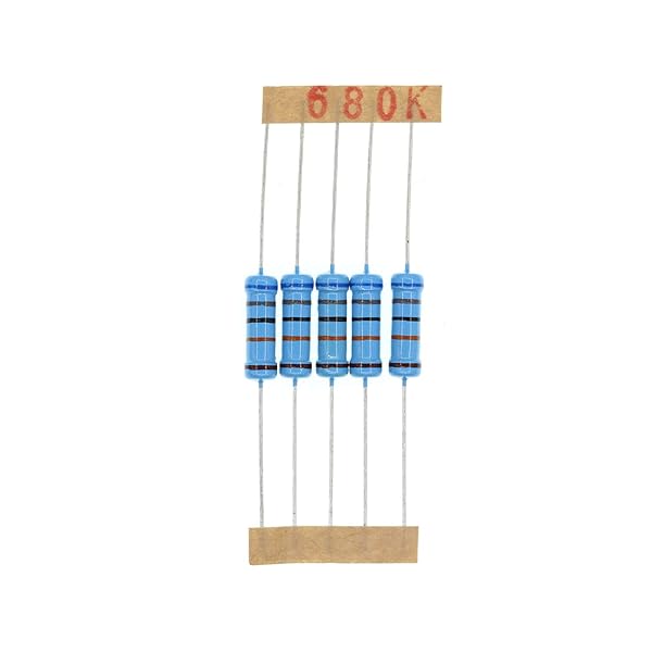 HUABAN 50PCS 2 Watts 680K Ohm 1% Metal Film Resistor High Quality Electronic Components