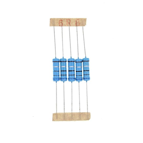 HUABAN 50PCS 2 Watts 6.8 Ohm 1% Metal Film Resistors for Reliable Circuit Performance