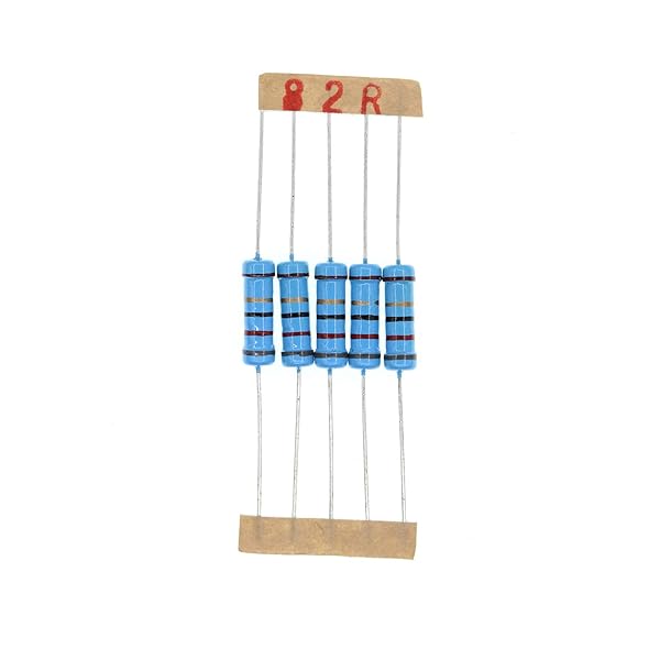HUABAN 50PCS 2 Watts 82 Ohm 1 Percent Metal Film Resistors for Reliable Circuit Performance