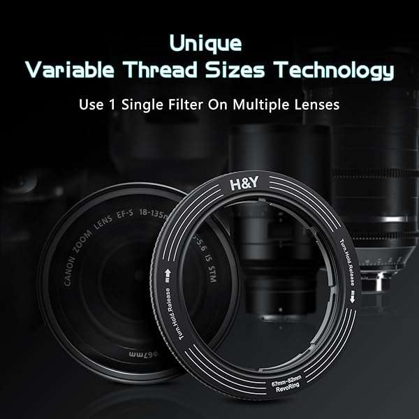 Buy H&Y RevoRing Step-Up Adapter 67-82mm - Versatile Lens Filter Ring for Photographers - Image 4