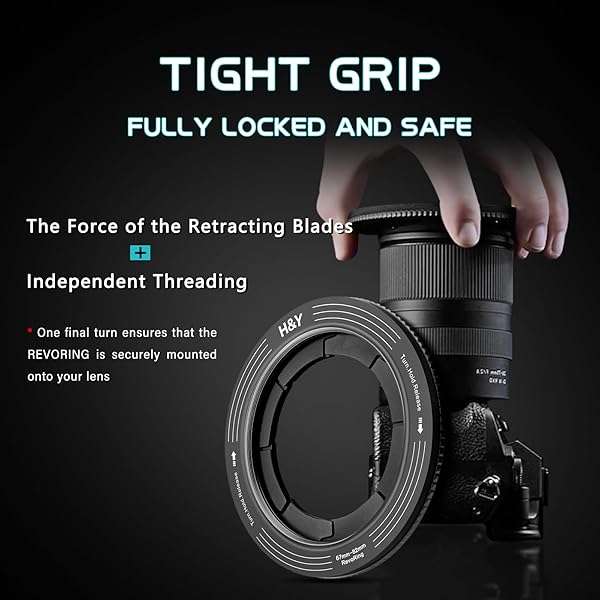 Buy H&Y RevoRing Step-Up Adapter 67-82mm - Versatile Lens Filter Ring for Photographers - Image 7