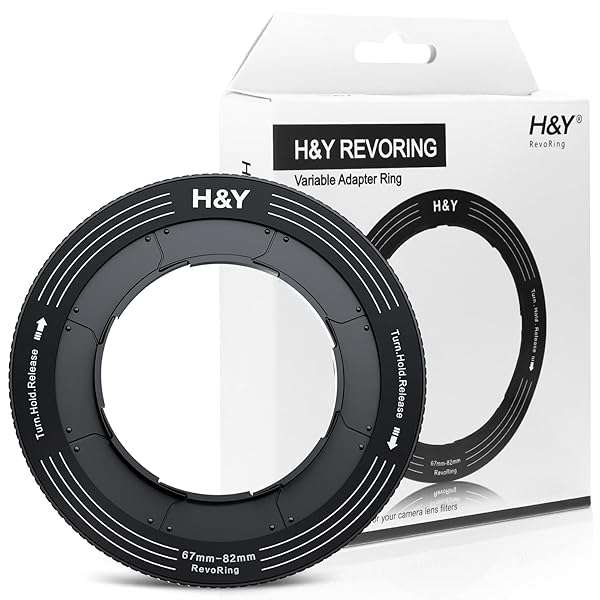 Buy H&Y RevoRing Step-Up Adapter 67-82mm - Versatile Lens Filter Ring for Photographers - Image 2