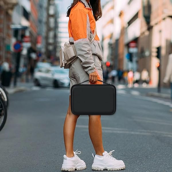 Hair Dryer Case for Shark HD112BRN and HD331 HyperAIR IQ 2-in-1 Concentrator, Storage Pouch for Dyson Shark Flexstyle Styler Attachments and Clips, - Image 7