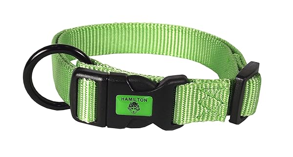 Shop Hamilton Adjustable Nylon Dog Collar - Durable, Stylish & Comfortable for All Breeds