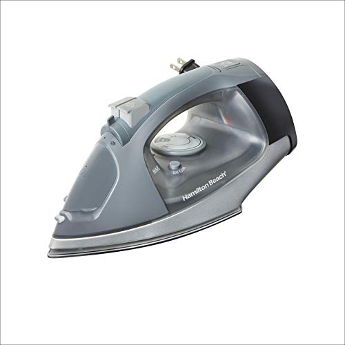 Hamilton Beach Iron & Vertical Steamer 14882: 1500W, Stainless Steel, Auto Shutoff, Adjustable Steam & Self-Cleaning Features