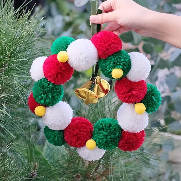 Hand U Journey Pom-Pom Maker Set: 6 Sizes for DIY Wool Yarn Crafts - Perfect for Kids & Adults! - Image 5