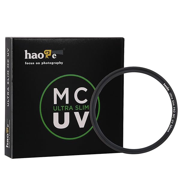 Haoge 58mm Ultra Slim MC UV Protection Lens Filter for Canon 800D 700D 200D 1300D 60D EF-S 18-55mm 55-250mm F4-5.6 - Image 2