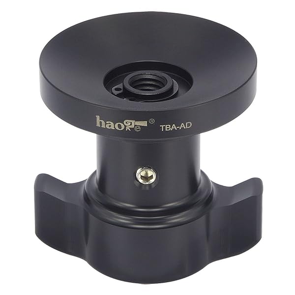 Haoge Tie Down Locking Handle Short Threaded Knob for Sachtler Tripod Video Fluid Head Bowl Adapter FSB6 FSB8 ACE XL DV10 DV12