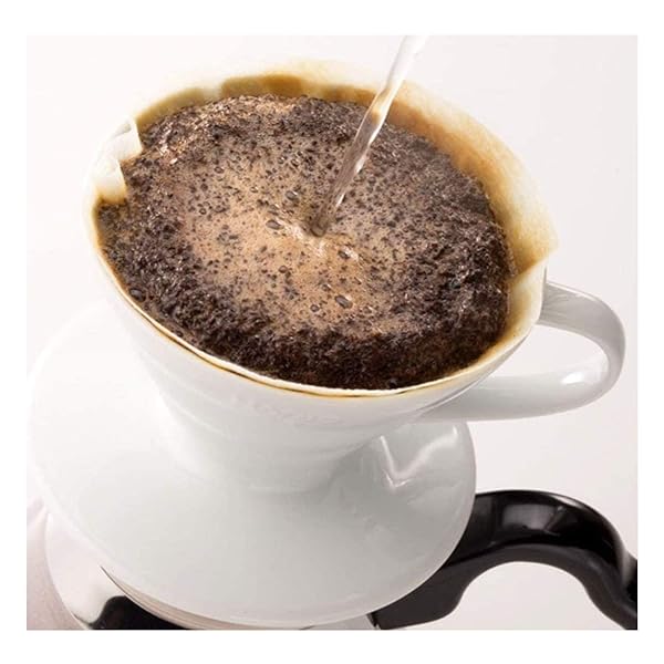 Hario V60 Size 03 Coffee Paper Filters 40 Count Box White for Perfect Brewing - Image 3