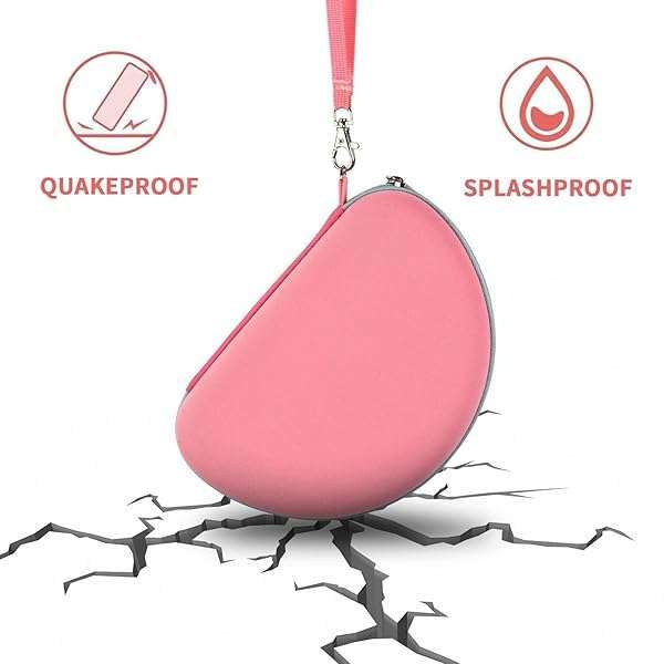 Headphone Case for Riwbox CT-7 Pink/for Jack CT-7S Cat Green 3.5mm/ for iClever IC-HS01/for Picun/for FosPower Bluetooth Wireless Over-Ear Headphones Headset for Kids-Box Only,Pink - Image 7