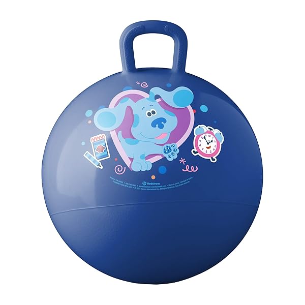 Hedstrom Buy Hedstrom Blue's Clue Hopper Ball for Kids - 15 Inch Fun & Safe Hop Ball (Model 55-7546)