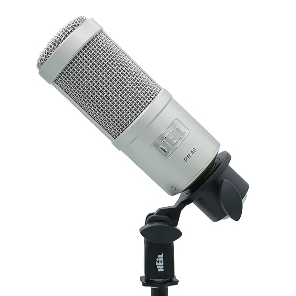 Heil PR 40 Dynamic Microphone: Perfect for Streaming, Podcasting & Live Music - Superior Sound & Noise Rejection in Champagne - Image 5