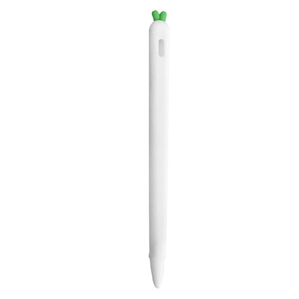 Carrot-Shaped Silicone Sleeve for Apple Pencil 2 - Shockproof Grip & Cover | Hemobllo Case