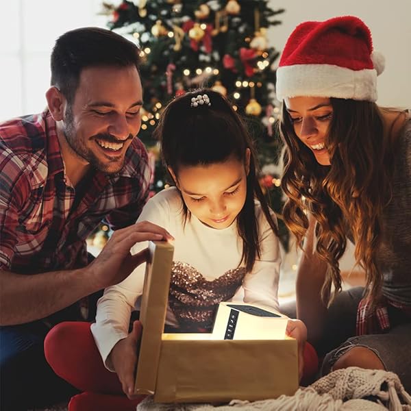 5-in-1 Hetyre Night Light Bluetooth Speaker: Dimmable Bedside Lamp & Alarm Clock - Perfect Gift for Teens 10-14! - Image 10