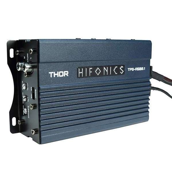 Buy Hifonics Thor High Performance Compact Speaker - Powerful Black Design, One Size Fits All - Image 2