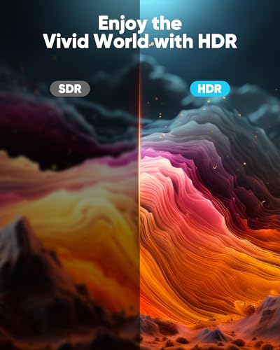 Highwings 4K HDMI Cable 1.5FT - 18Gbps, Supports 4K@60Hz, HDR, PS4, Projector & More - Image 8