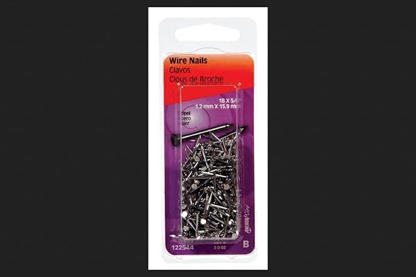 "Buy Hillman OOK 122544 5/8" 18 Gauge Wire Nails - Durable & Reliable Fasteners for Your Projects"