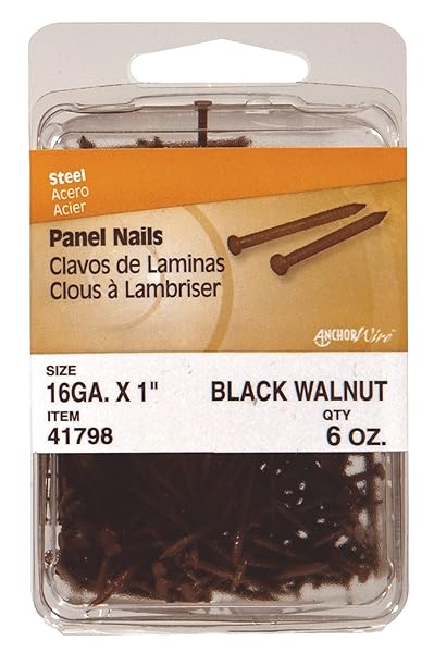 "Buy Hillman Philstone 41798 6 Oz Walnut Interior Panel Nails - 1" Size for Perfect Finishing" - Image 2