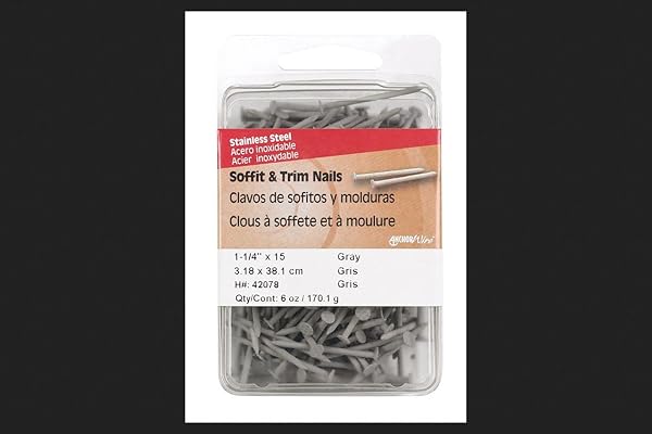 Buy Hillman Steel Nails 1.25x15 Gray 6oz - Mfr Part No 42078 | Durable & Reliable Fasteners