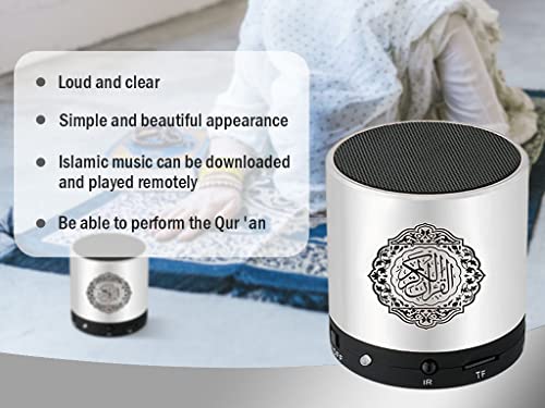 Hitopin Digital Quran Speaker: FM Radio, Remote Control, 18 Reciters & 15 Translations in Arabic, English, Urdu & More - Image 4