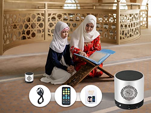 Hitopin Digital Quran Speaker: FM Radio, Remote Control, 18 Reciters & 15 Translations in Arabic, English, Urdu & More - Image 10