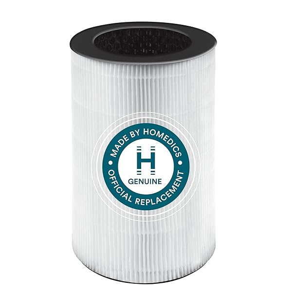 Replace Homedics TotalClean 3-in-1 HEPA Filter for AP-T30 & AP-T30WT - Capture Microscopic Airborne Particles - Image 2