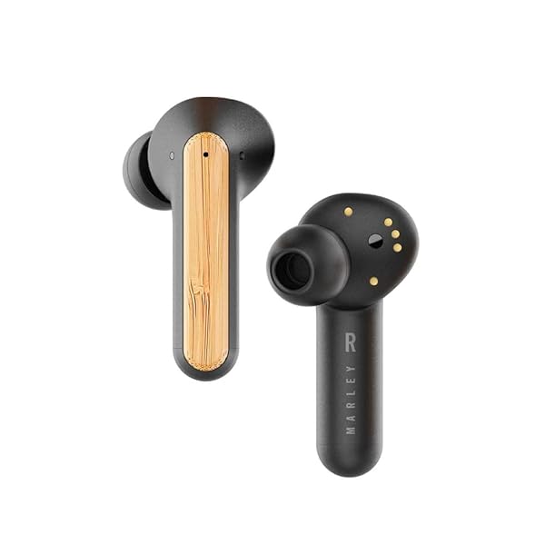 Marley House of Marley Redemption ANC: Eco-Friendly Noise Cancelling True Wireless Earbuds with 20H Playtime & Bluetooth