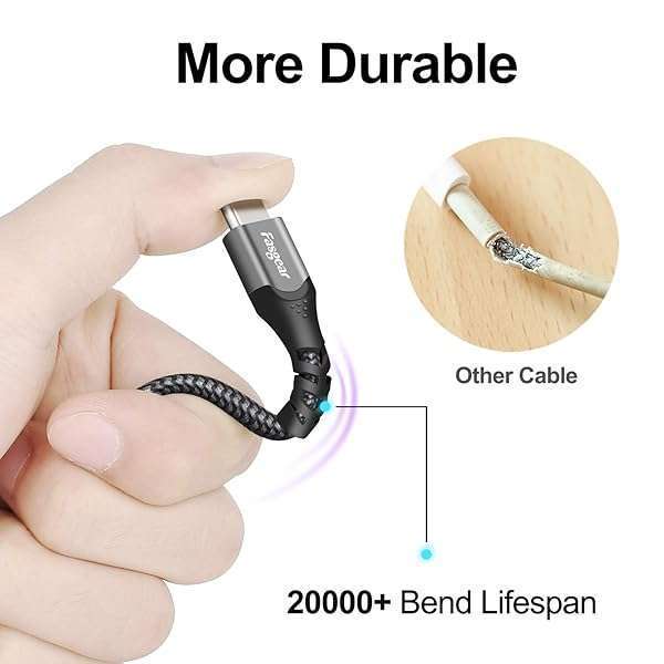 40W Huawei Supercharge USB C Cable 6ft - Fast 5A Charging for P40, P30, Mate 40/30/20, Honor Play & More - Image 5