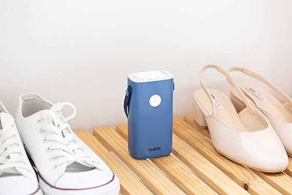 HubiCare Multipurpose Deodorizer & Air Ionizer: Eliminate Odors in Home, Car & Pet Areas - Portable Air Purifier (Blue) - Image 6