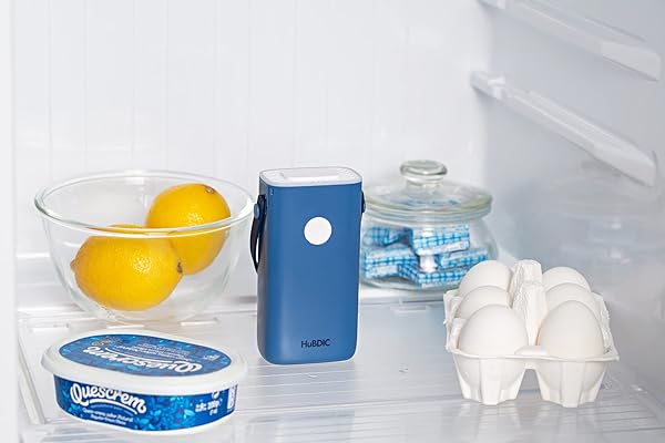 HubiCare Multipurpose Deodorizer & Air Ionizer: Eliminate Odors in Home, Car & Pet Areas - Portable Air Purifier (Blue) - Image 10