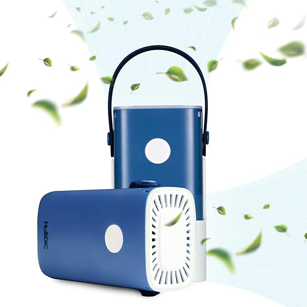 HubiCare Multipurpose Deodorizer & Air Ionizer: Eliminate Odors in Home, Car & Pet Areas - Portable Air Purifier (Blue) - Image 3