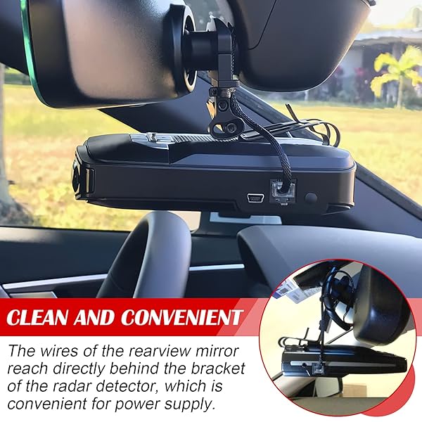 "Hydencamm 14" Hardwire Power Cord Kit for Escort, Valentine One, Uniden Radar Detectors - 3 Braided RJ11 Wires" - Image 5