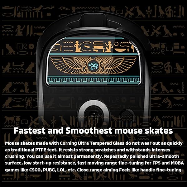 Hyekit - Fastest and Smoothest Mouse Feet Skates for Logitech G Pro X Superlight Made with Corning Tempered Glass Super Fast Smooth and Durable Sole - Image 4