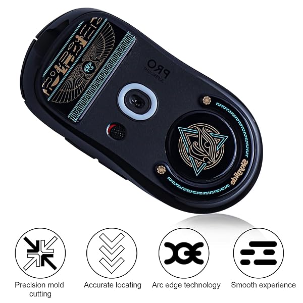 Hyekit - Fastest and Smoothest Mouse Feet Skates for Logitech G Pro X Superlight Made with Corning Tempered Glass Super Fast Smooth and Durable Sole - Image 8