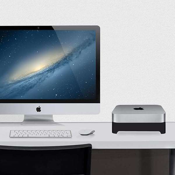 IFCASE Desktop Dust & Air Filter Stand for Mac Mini 2010-2023 & Mac Studio M1/M2 - Black - Image 9