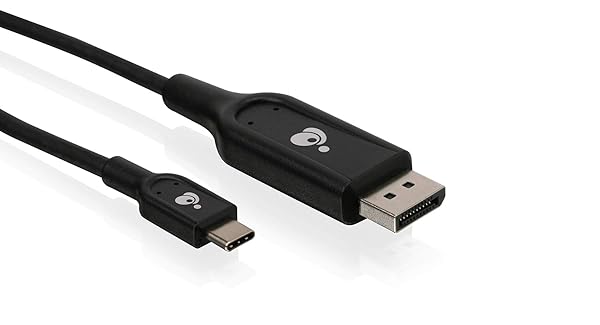 IOGEAR USB-C to DisplayPort 4K Cable 6ft 2M High Speed for Clear Video and Audio Connection