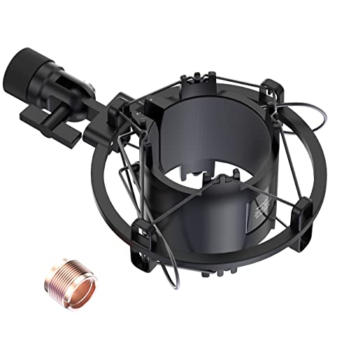IXTECH Microphone Shock Mount - Noise Isolation, Anti Vibration for 48-51mm Condenser Mic
