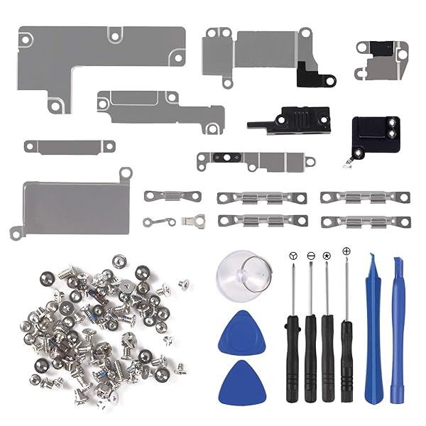 iPhone 7 Plus Inner Parts Replacement Kits: Bracket, Screw Set & Repair Tools Included