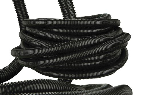 THE INSTALL BAY Buy 3/4 Inch Bay Split Loom Tube - 100ft Coil Roll | Durable Cable Management Solution