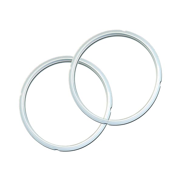 Instant Pot 2-Pack Sealing Rings for 5 & 6-Qt Cookers - BPA-Free Replacement Parts & Accessories