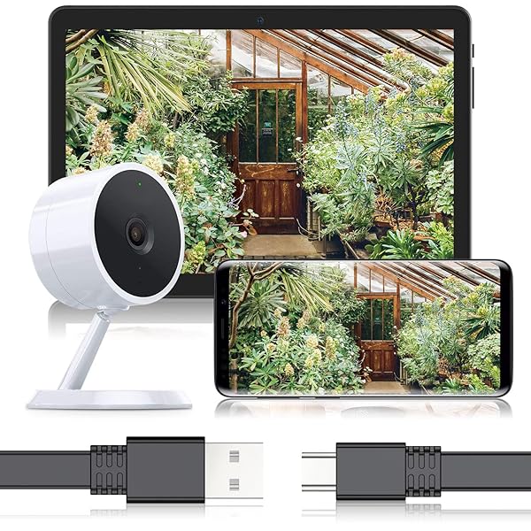 Itramax 30 FT Micro USB Power Cable 2 Pack Flat Charger for Wyze Cam V3 V4 Yi Cam Nest Cam Blink Mini XT Arlo Q Zmodo - Image 9