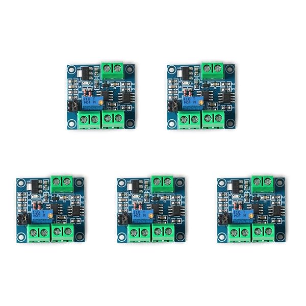 JESSINIE 5Pcs Voltage to PWM Module 0-5V 0-10V to 0%-100% V-PWM Module Board Voltage to PWM Signal Converter Voltage Converter Module